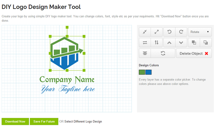 Logo design maker - Create you company logo in minutes