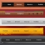 Navigation bars, website navigation, retro, vintage, modern, wood navigation bar, metal navigation bar, web navigation menu