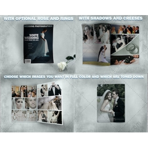 Download Wedding album mock-up - buy mock up template, ideal for designers or photographers. Proffesional ...