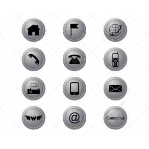 vector icons contact