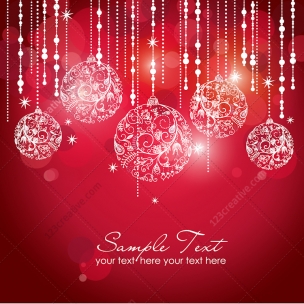 Christmas cards and backgrounds vectors - various card templates with Christmas motives and