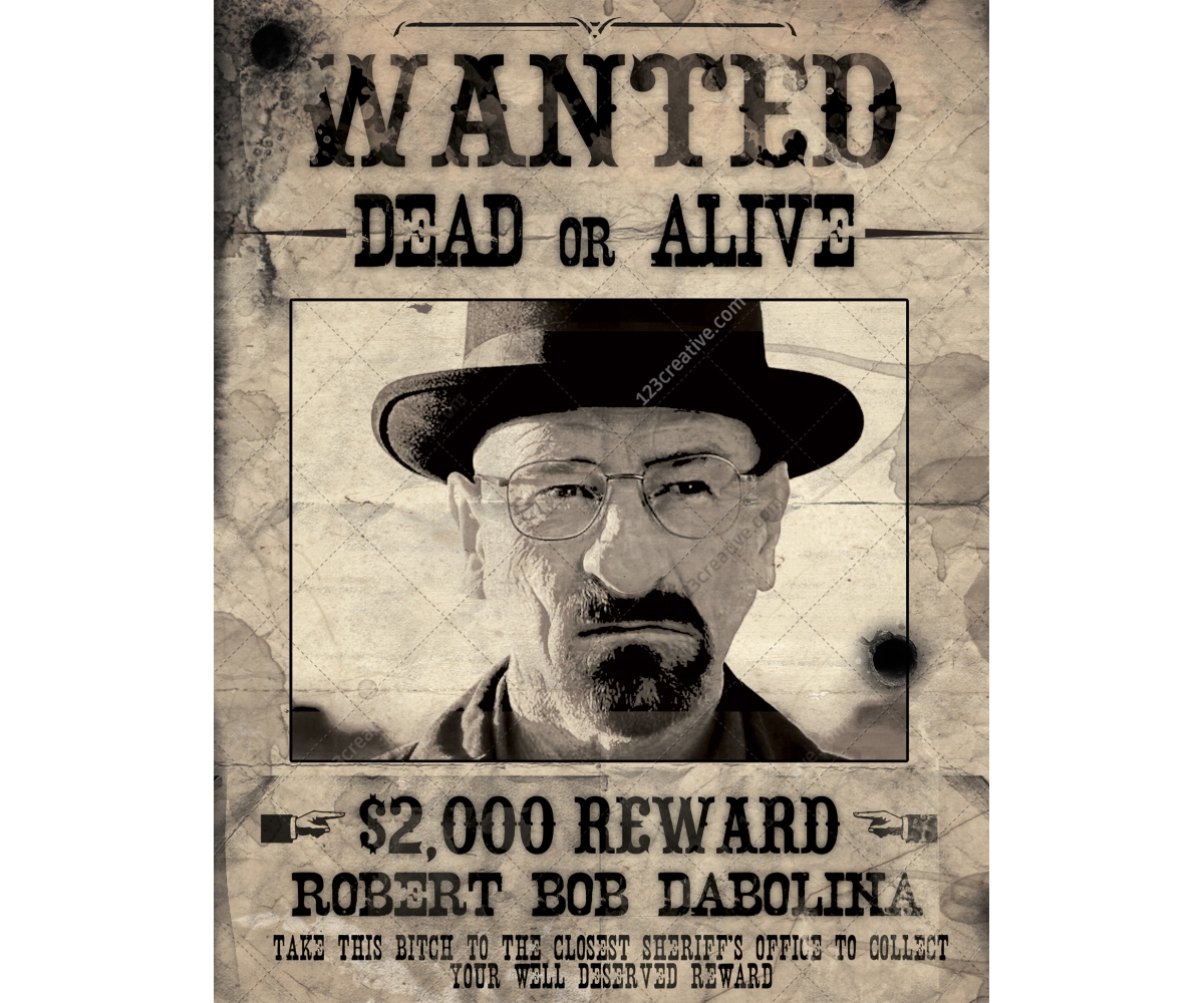 Funny Wanted Poster Template Master Template