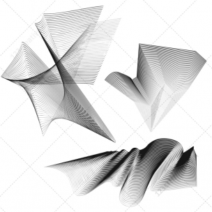 Abstract Wave brushes for Photoshop - various high resolution wave ...