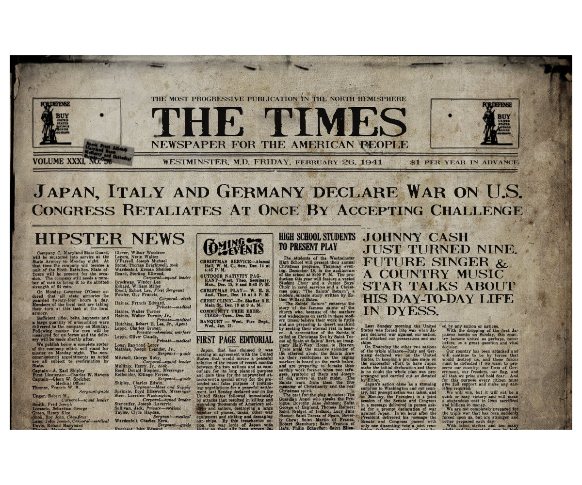 Old Newspaper Headline Font